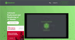 Desktop Screenshot of datatron.com